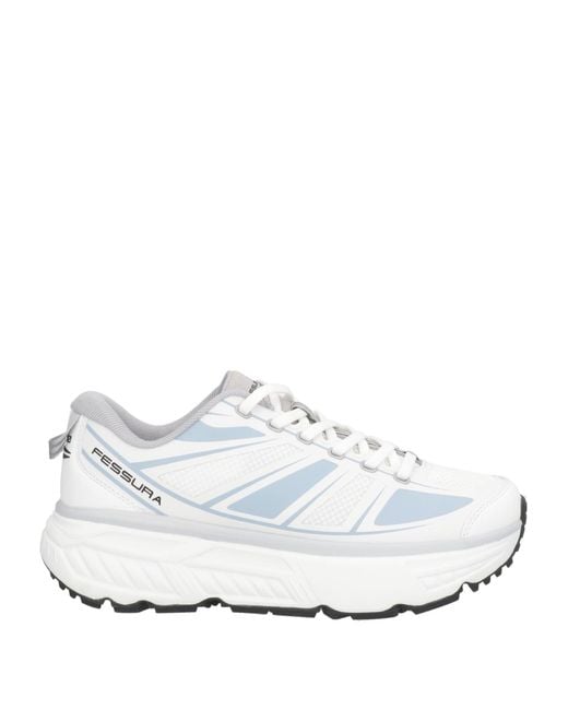 Fessura White Trainers