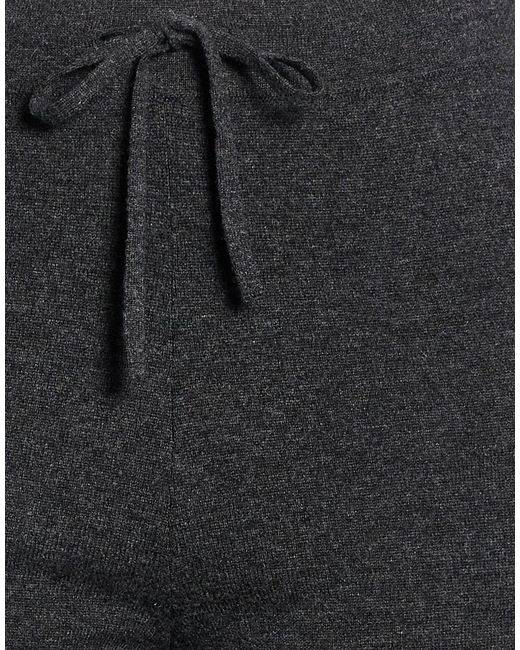 Alpha Studio Gray Pants Wool, Cashmere
