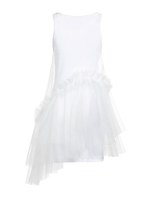 Vestito Corto di MSGM in White