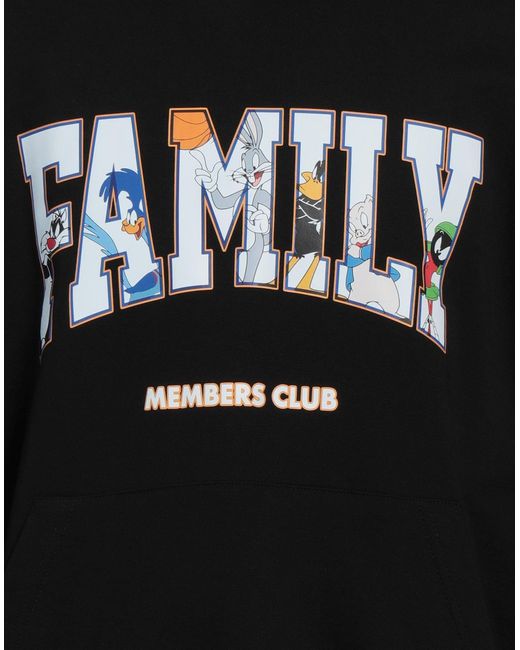 FAMILY FIRST Black Sweatshirt for men