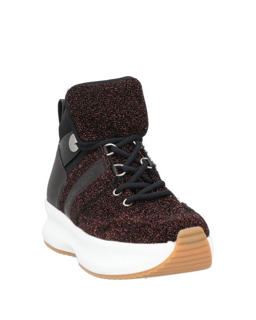 See By Chloé Black Sneakers Soft Leather, Textile Fibers