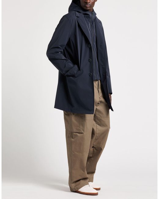 Herno Blue Overcoats & Trench Coats for men