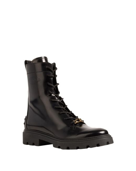 Tod's Black Stiefelette