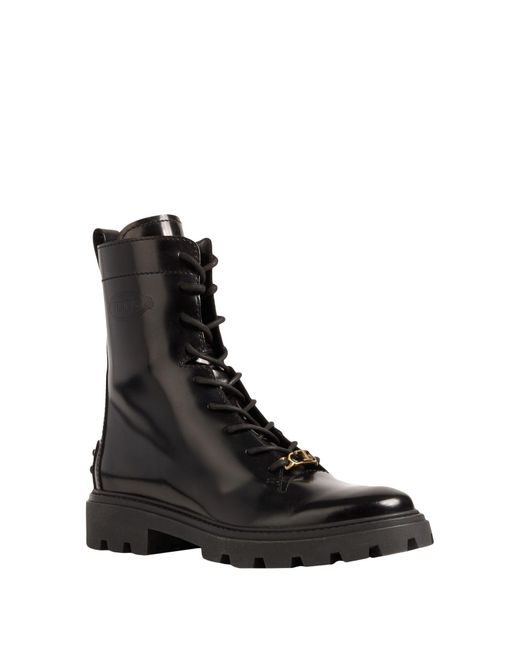 Tod's Black Stiefelette
