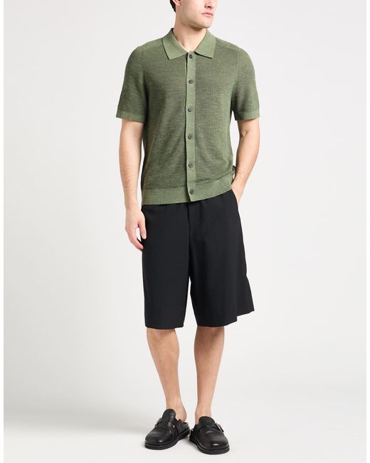 Theory Green Cardigan for men
