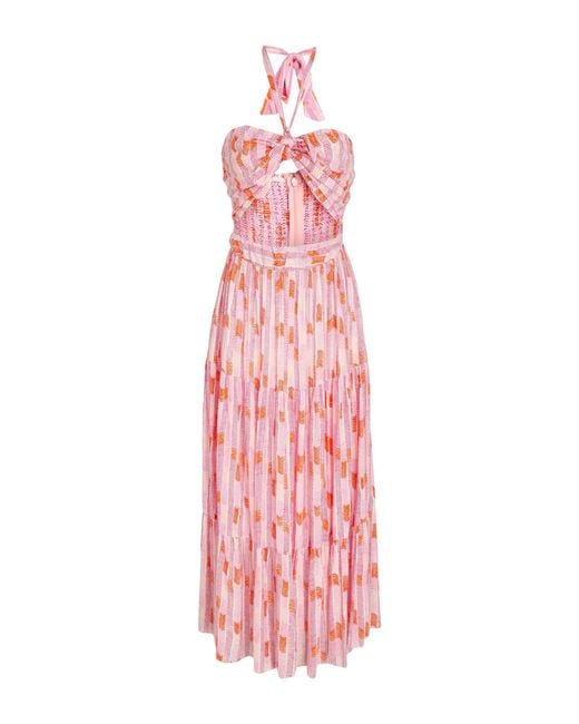 Lemlem Pink Maxi Dress