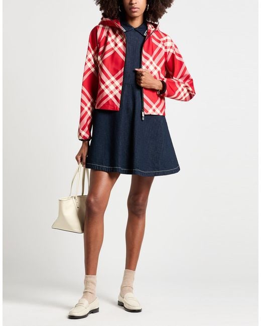 Burberry Red Jacket Polyester