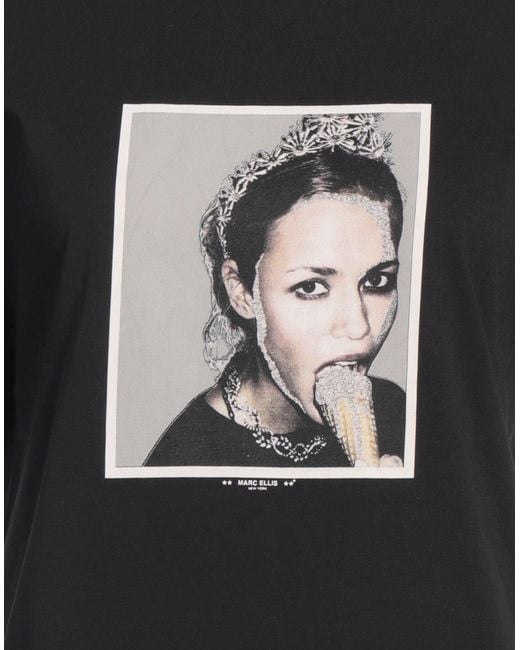 Marc Ellis Black T-Shirt Cotton