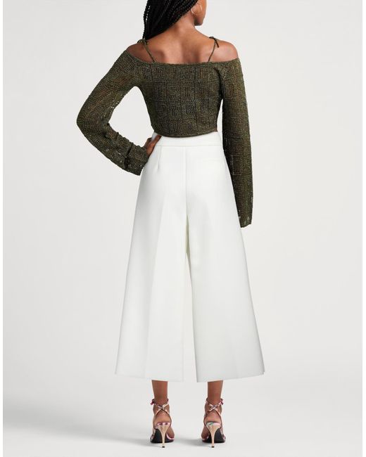 MSGM White Trouser