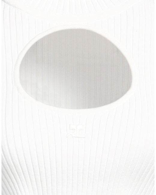 Courreges White Turtleneck