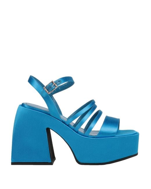 NODALETO Blue Sandals