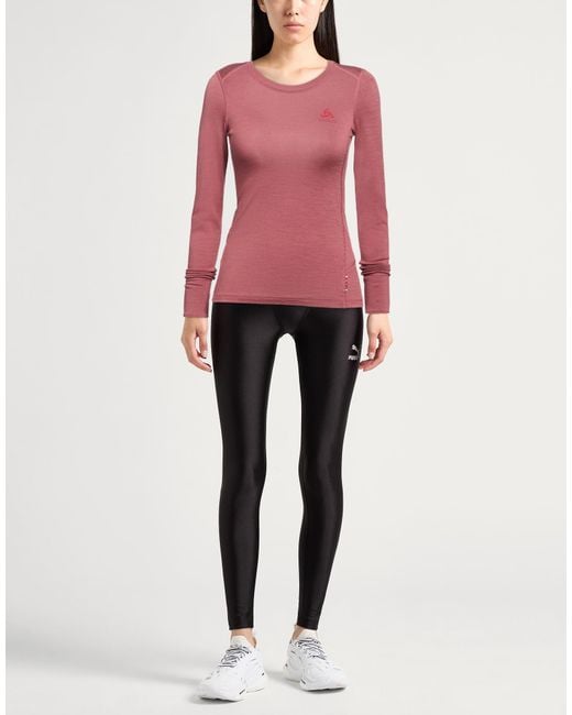 Odlo Pink T-Shirt Merino Wool