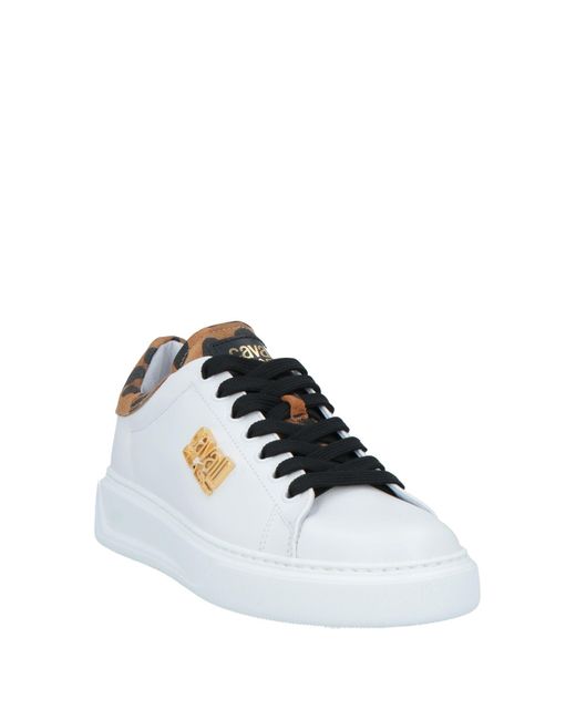 Class Roberto Cavalli White Sneakers