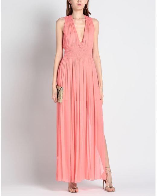 Patrizia Pepe Pink Maxi Dress