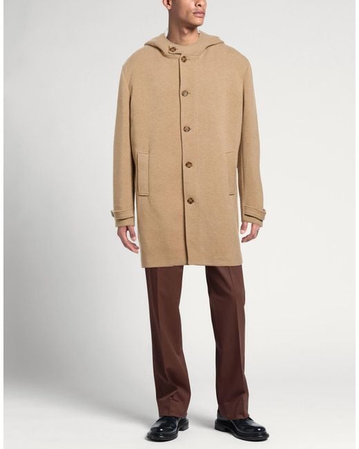 Exte Natural Coat Polyester, Viscose, Elastane for men