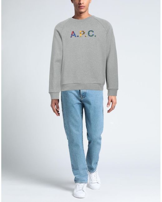 A.P.C. Gray Sweatshirt for men
