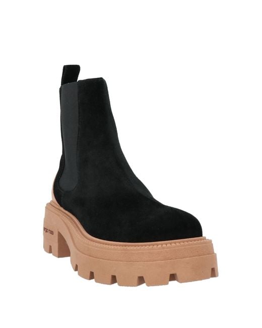Sergio Rossi Black Ankle Boots