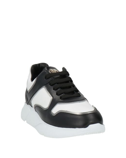 Cerruti 1881 Black Sneakers Calfskin