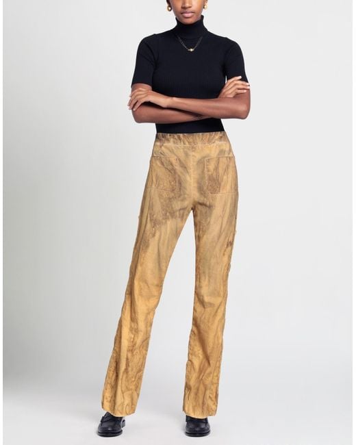 Masnada Natural Pants Linen, Viscose, Elastane