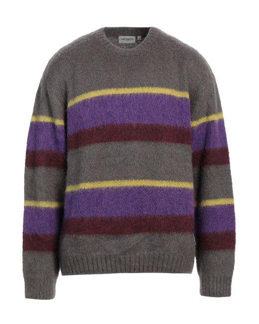 Carhartt Gray Khaki Sweater Acrylic, Alpaca Wool, Nylon for men