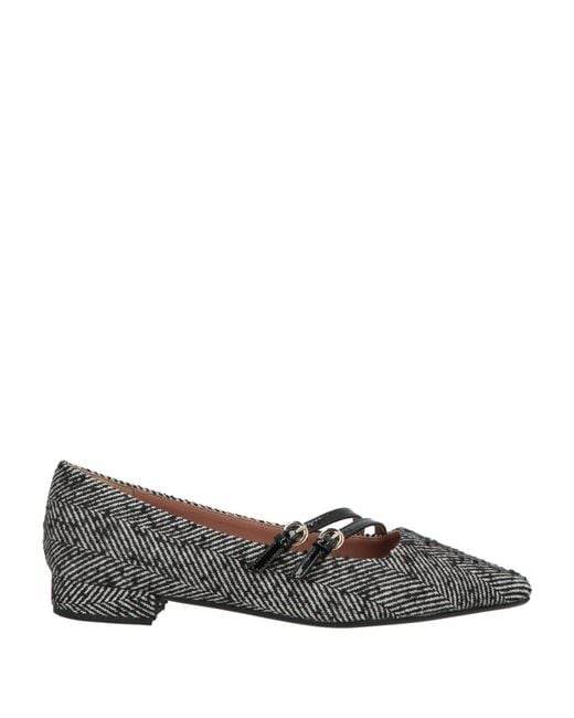 Pollini Gray Ballerina