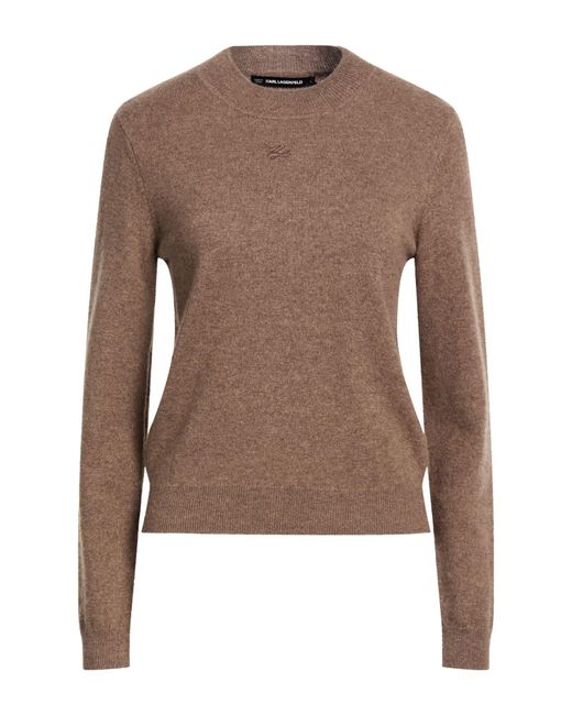 Karl Lagerfeld Brown Jumper
