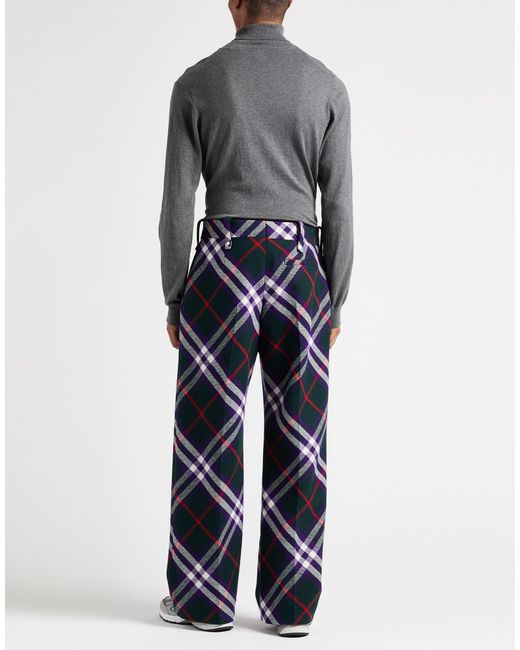 Burberry Blue Trouser for men