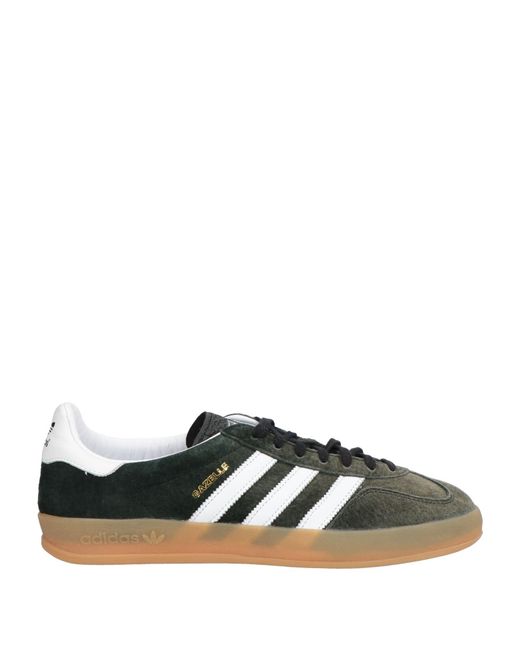 Adidas Originals Green Military Sneakers Leather for men