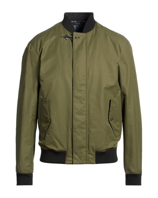 Fay Green Jacket for men