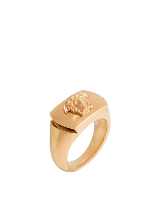 Versace Metallic Ring Metal