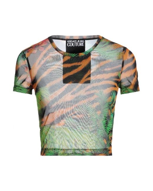 Versace Jeans Couture Green Top