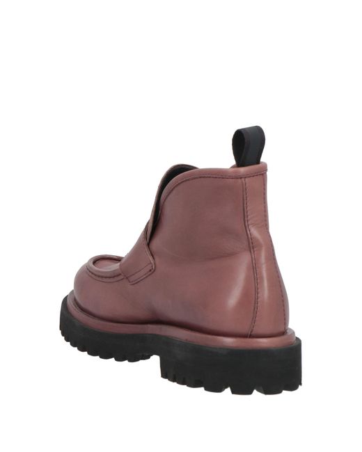 Botines de caña alta Officine Creative de hombre de color Purple