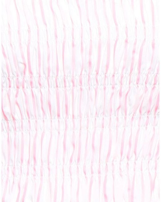 SOLOTRE Pink Fuchsia Top Cotton, Polyester