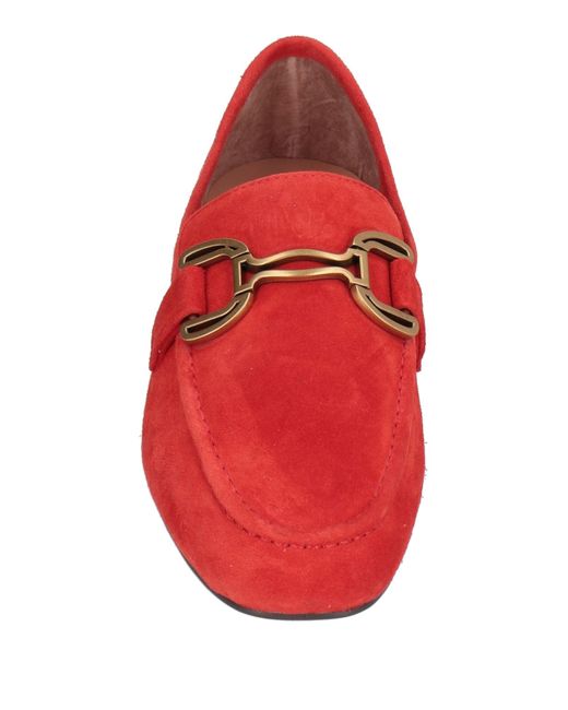 Bibi Lou Red Loafers