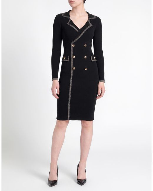No Secrets Black Mini Dress