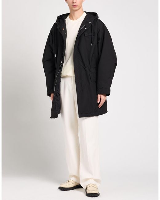 Jacquemus Black Coat for men