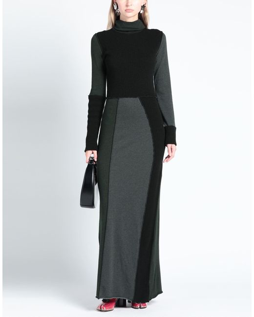 MM6 by Maison Margiela Black Maxi Dress