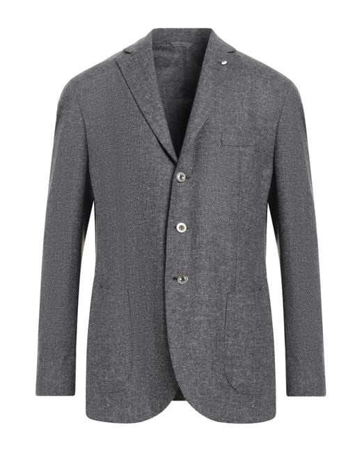 Blazer di L.b.m. 1911 in Gray da Uomo