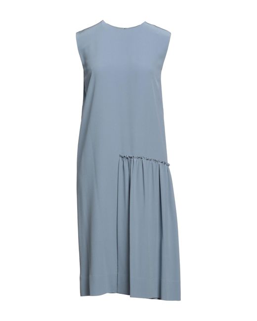 Ferragamo Blue Midi Dress