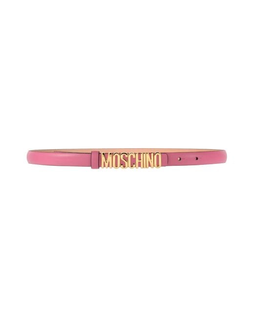 Moschino Pink Belt