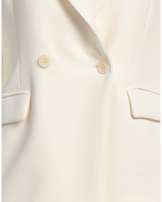 Kaos Natural Ivory Blazer Polyester, Elastane