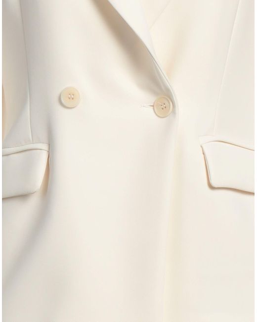 Kaos Natural Ivory Blazer Polyester, Elastane