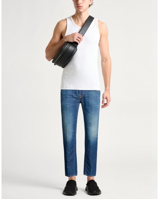 Jacob Cohen Blue Jeans Cotton, Linen for men