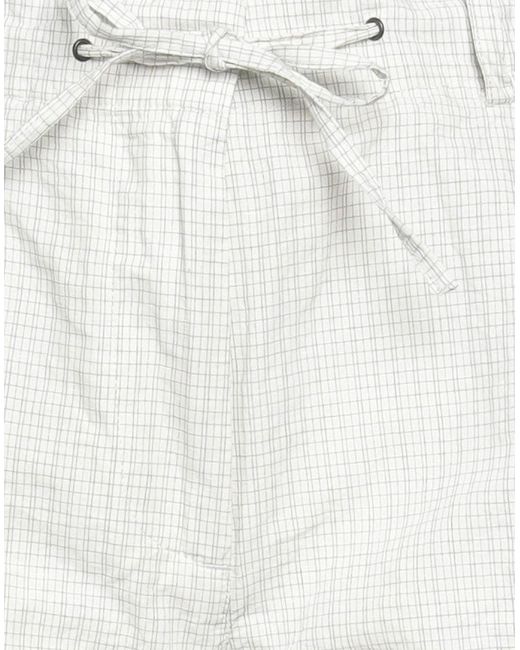 Aspesi White Shorts & Bermuda Shorts