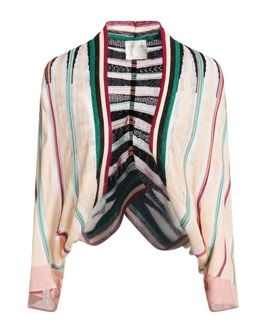 Forte_forte Black Cardigan Viscose, Cotton, Polyamide, Polyester, Metal Fiber