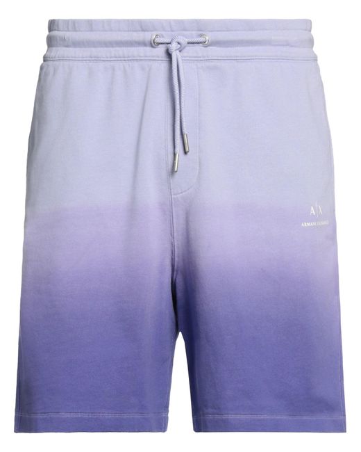 Armani Exchange Blue Shorts & Bermuda Shorts for men