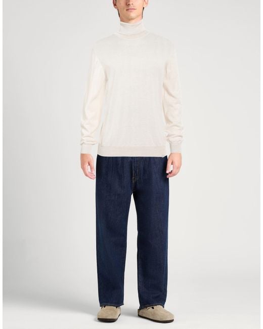 Liu Jo White Turtleneck Merino Wool, Acrylic for men