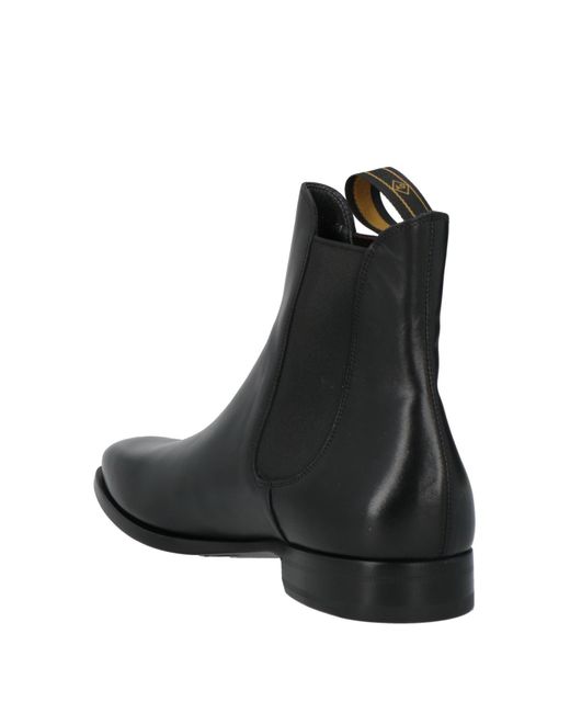 Dunhill Black Ankle Boots for men