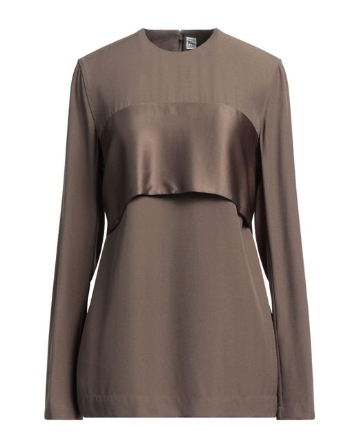 Top Totême de color Brown