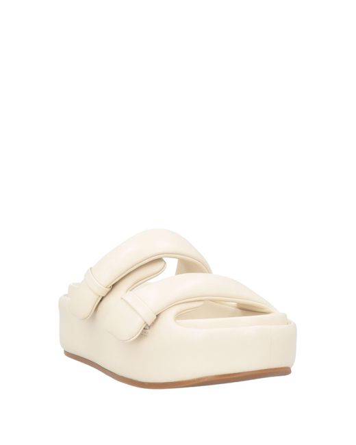 Ash White Sandals